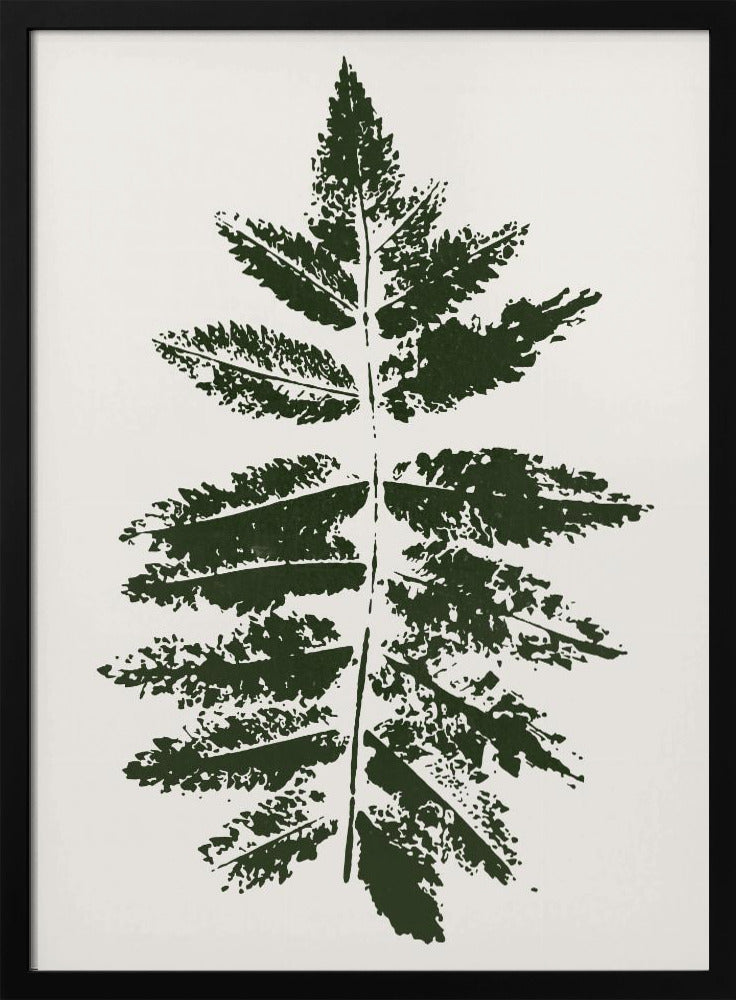 Eichenblatt-Druck (grün) | Poster