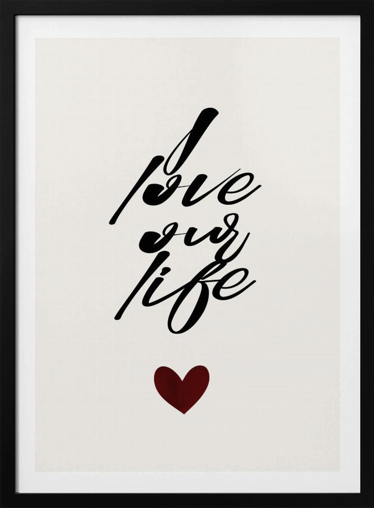Ich liebe unser Leben | Poster