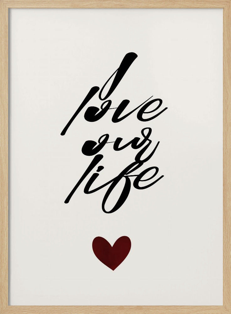 Ich liebe unser Leben | Poster