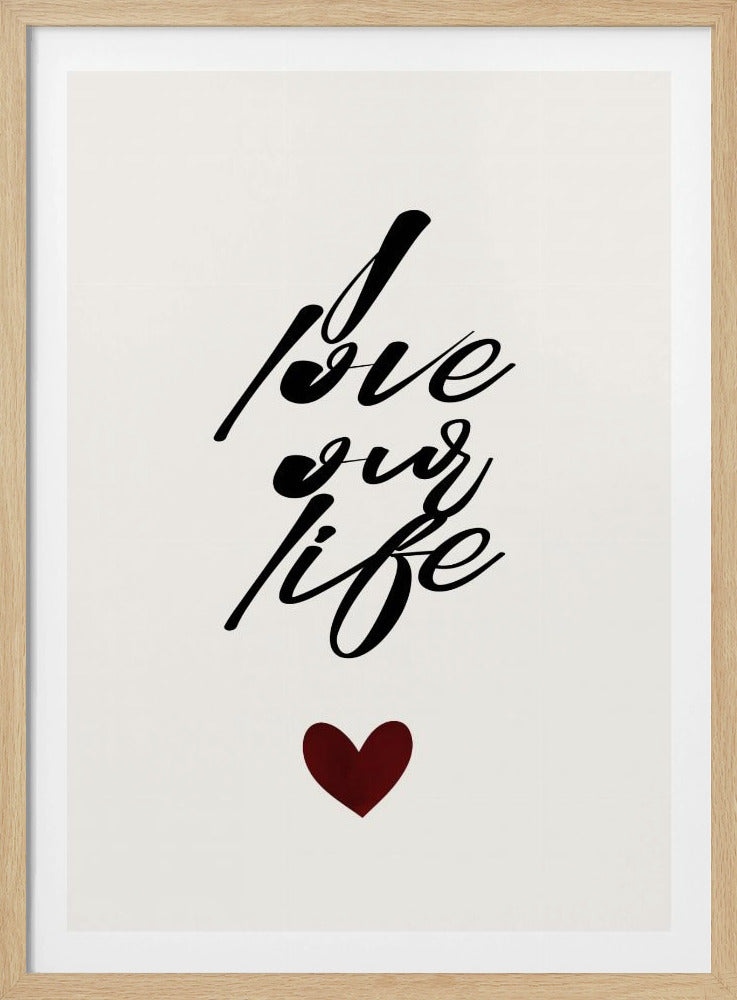 Ich liebe unser Leben | Poster