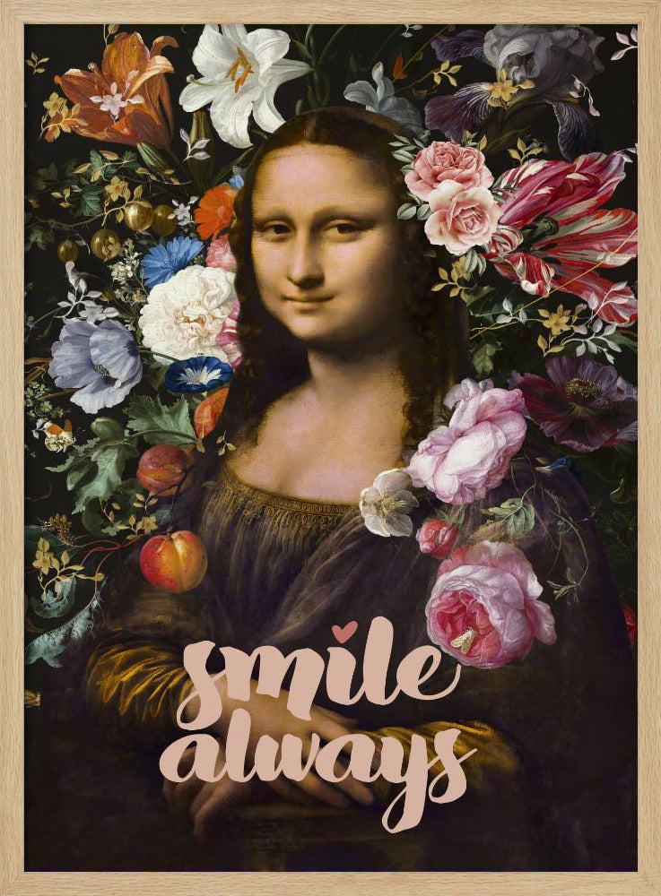 Lächeln Sie immer, Mona Lisa | Poster