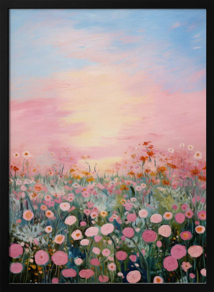 Blüten in der Abenddämmerung | Poster
