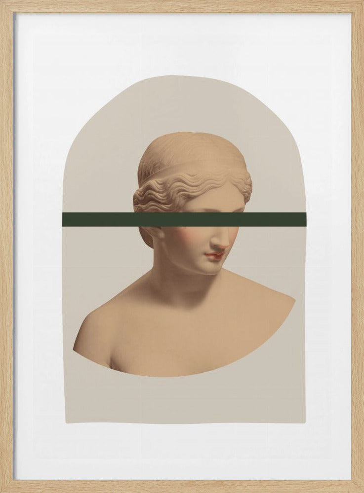 Artemis Senf und Grün | Poster