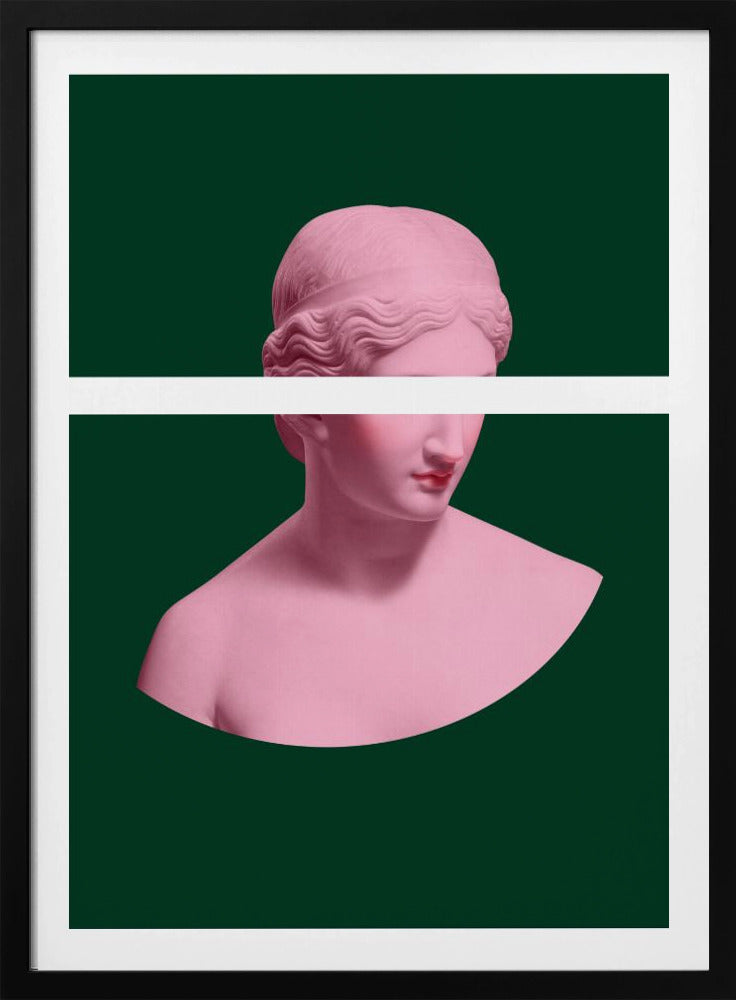 Rosa und grüne Artemis | Poster