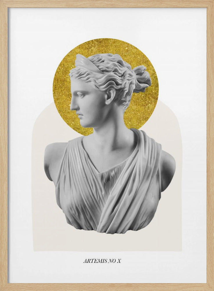 Goldene Göttin Artemis | Poster
