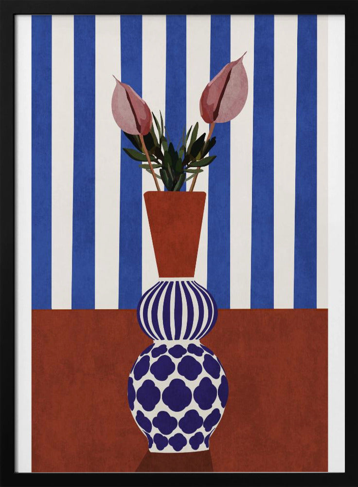 Gestreifte Harmonie | Poster