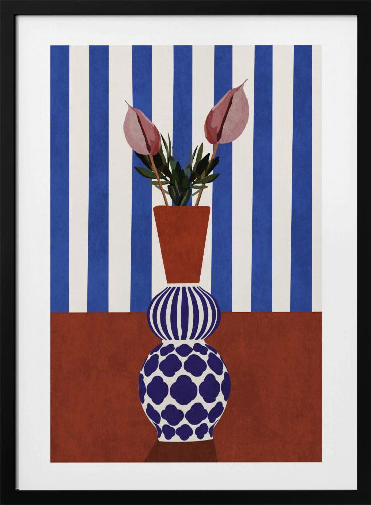 Gestreifte Harmonie | Poster