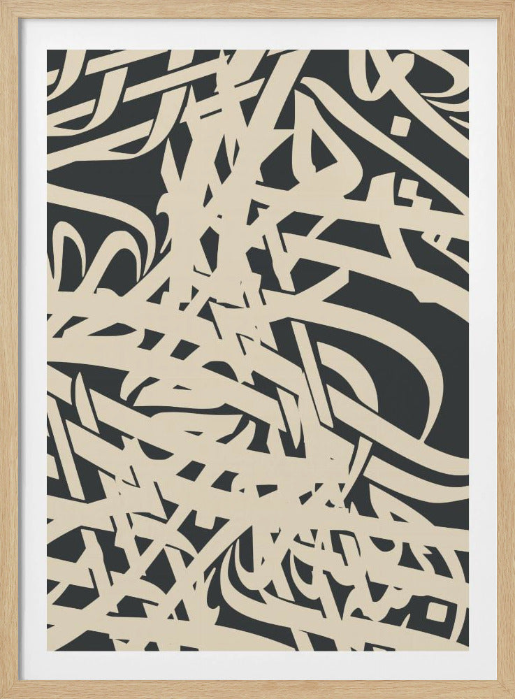 Dynamische Komposition aus Überlappungen | Poster