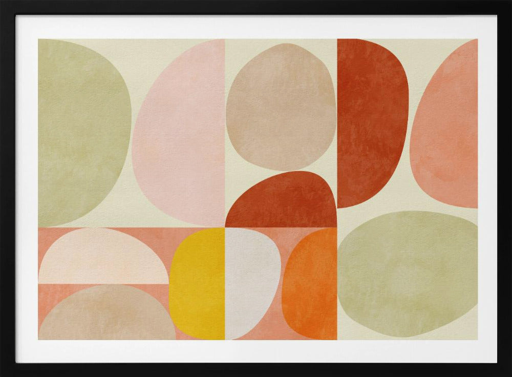 Pastel Geometry | Poster