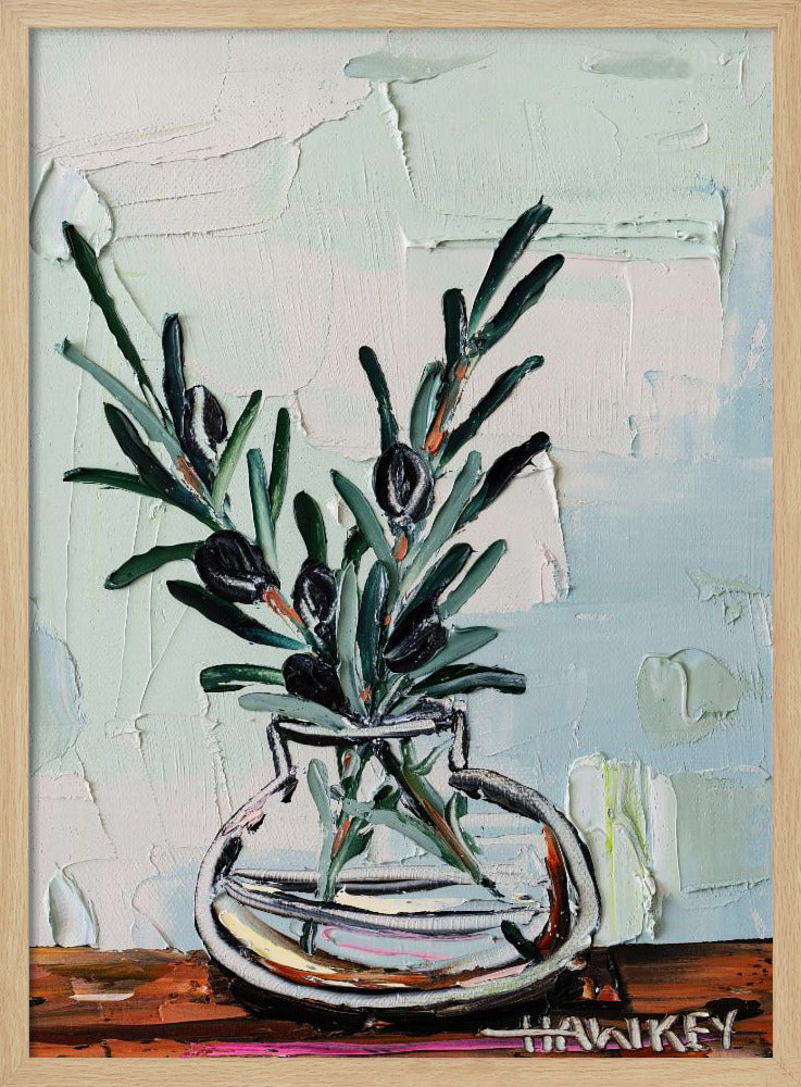 Rustikaler Olivenmeister | Poster