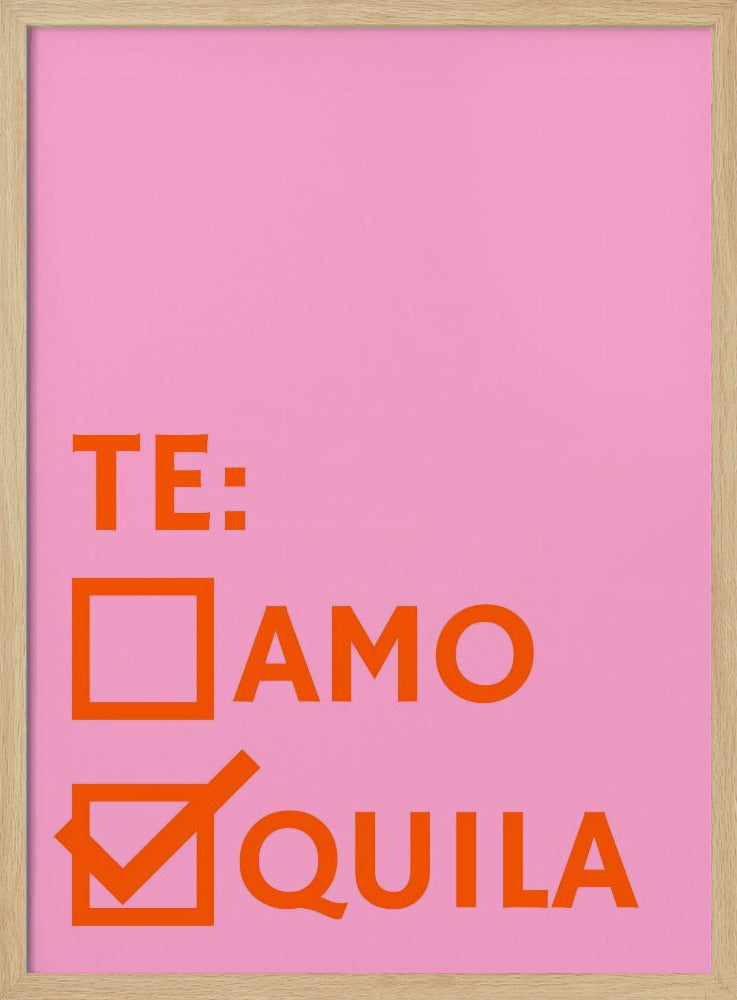 Tequila-Auswahl | Poster
