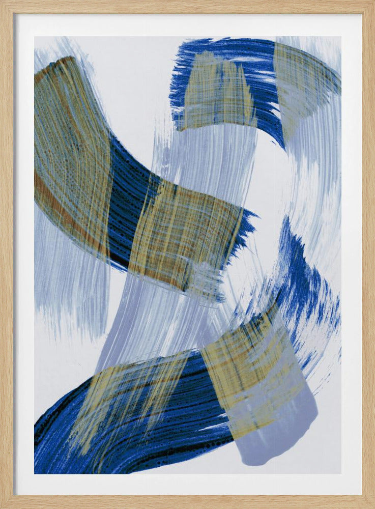 Abstrakte Pinselstriche 13 | Poster