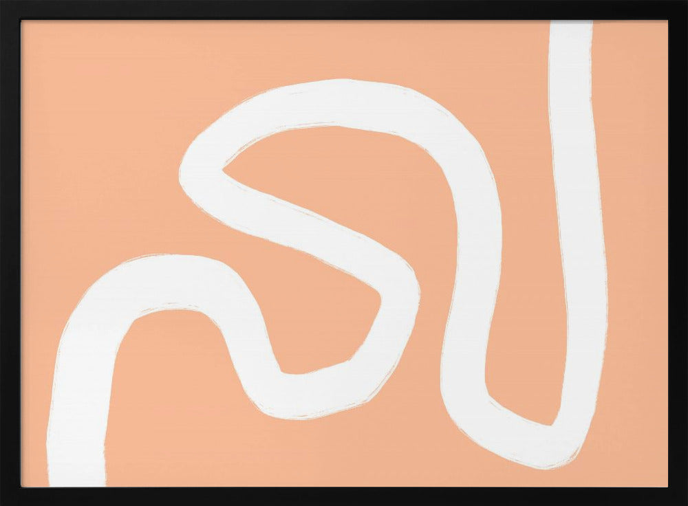 Bunte Minimalform | Poster