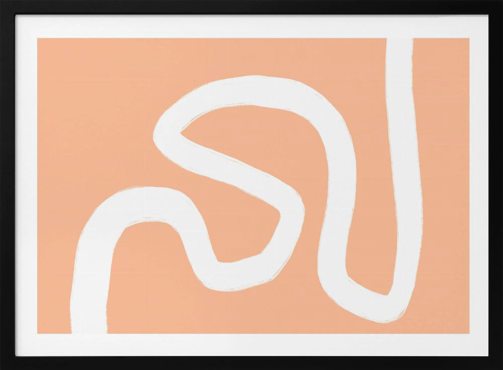 Bunte Minimalform | Poster