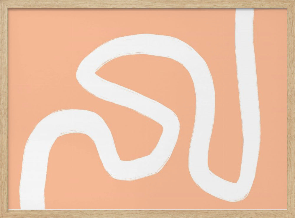 Bunte Minimalform | Poster