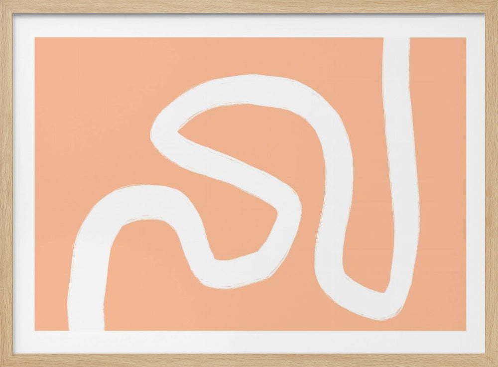 Bunte Minimalform | Poster