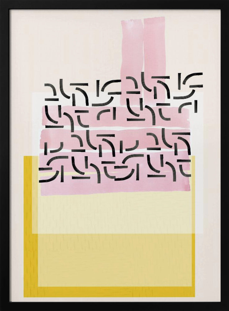 Pastellmuster-Collage 1 | Poster