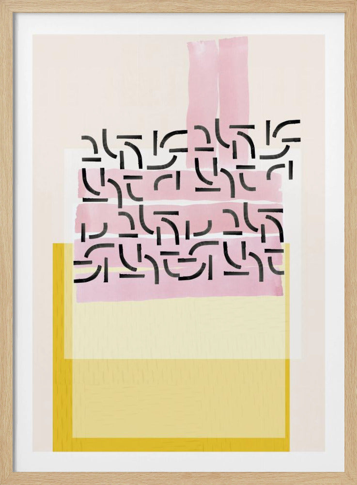 Pastellmuster-Collage 1 | Poster
