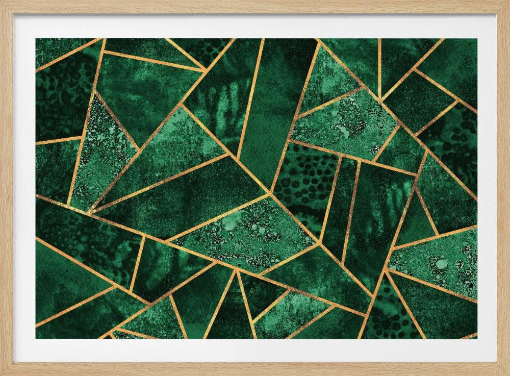 Tiefer Smaragd | Poster