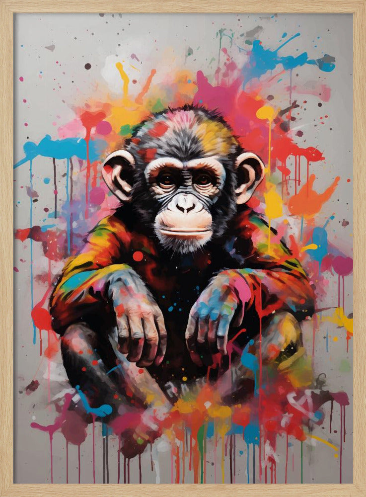 Affe Pop Art | Poster