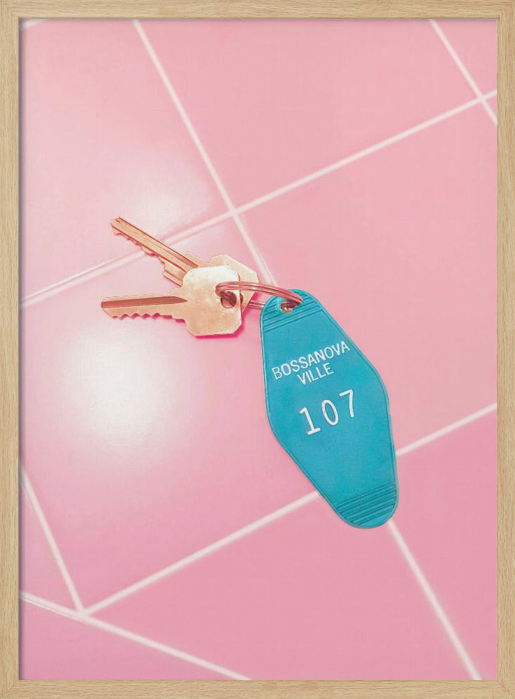 Motelzimmerschlüssel | Poster