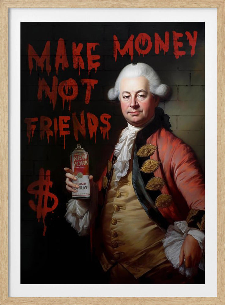 Geld verdienen, nicht Freunde | Poster