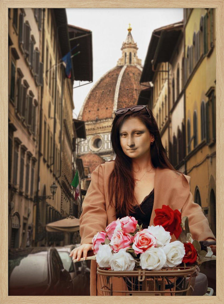 Mona über Florenz | Poster