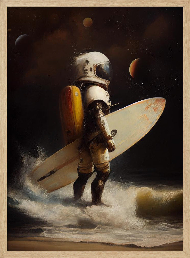 Mein Weltraum-Surftag | Poster