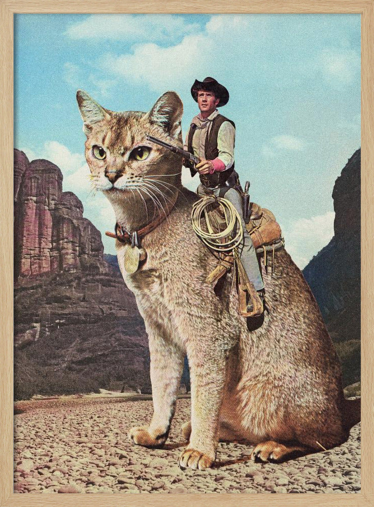 Katze Lone Ranger | Poster