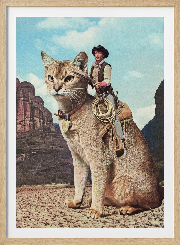 Katze Lone Ranger | Poster