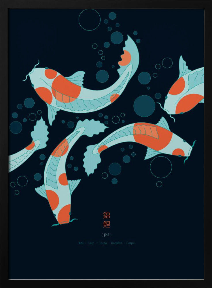 Koi-Karpfen | Poster