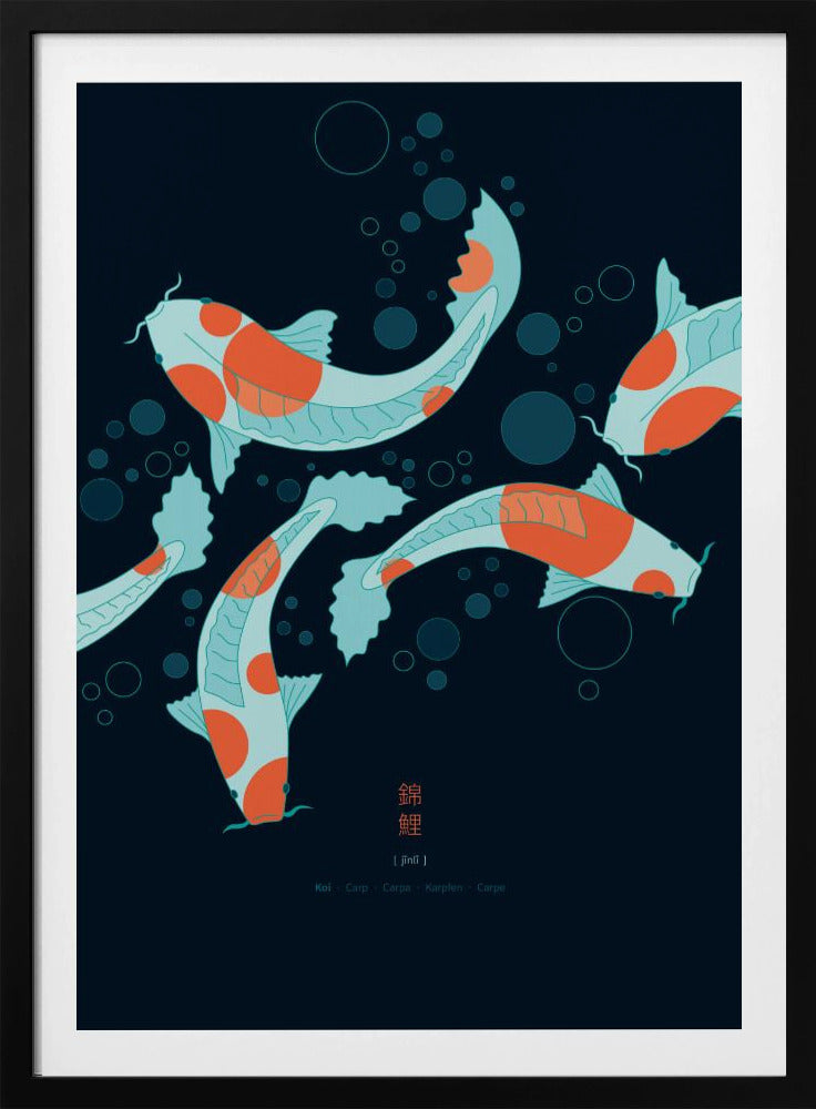 Koi-Karpfen | Poster