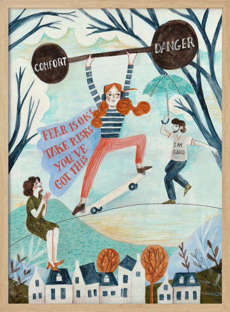 Motivierender Teenager | Poster