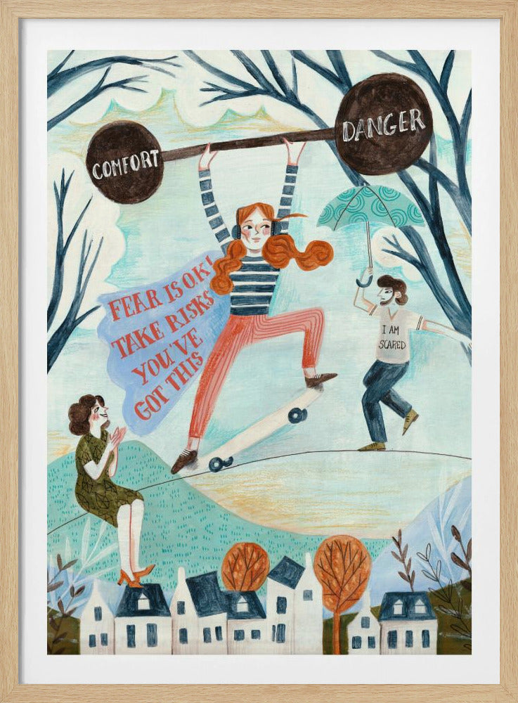 Motivierender Teenager | Poster