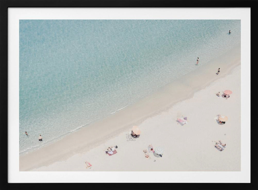Strandansicht aus der Luft | Poster