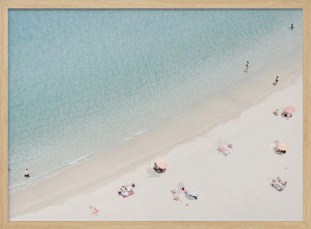 Strandansicht aus der Luft | Poster