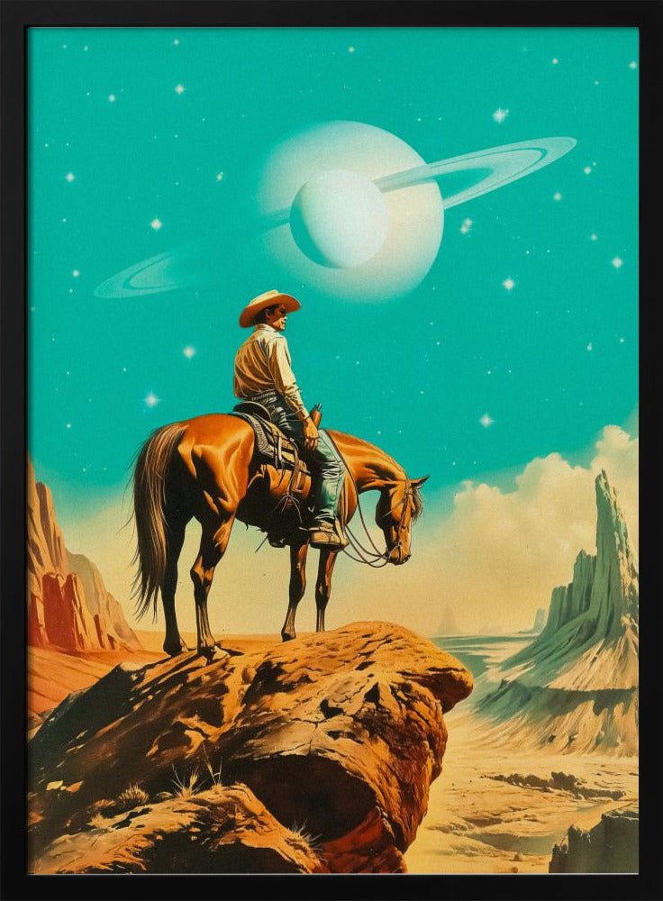 Ein westlicher Astronaut | Poster