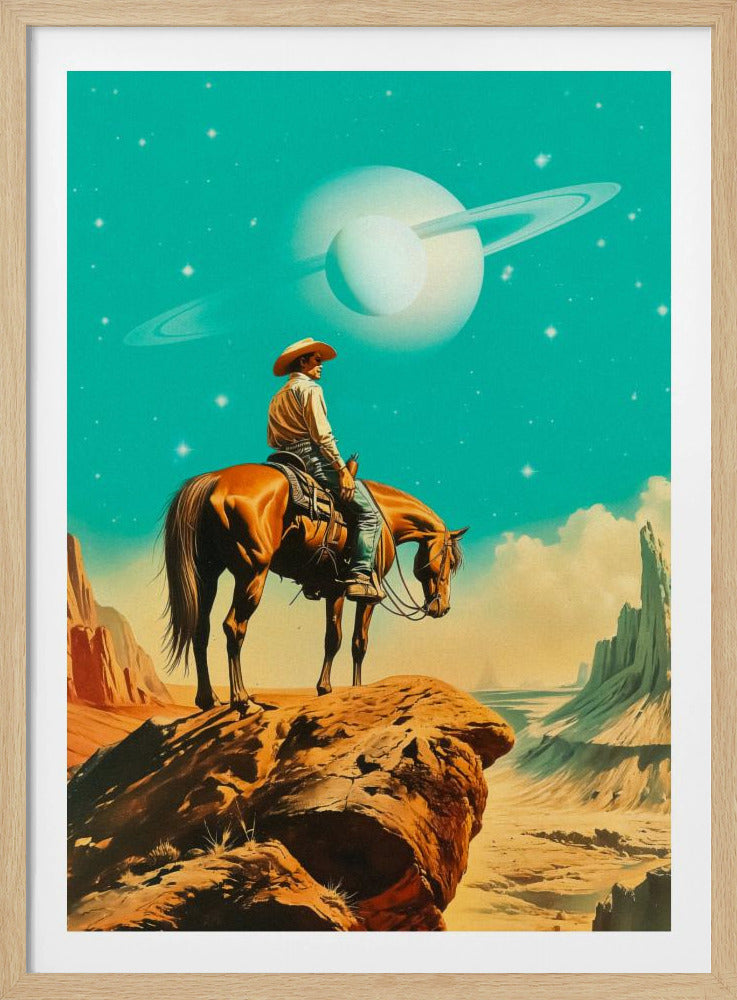 Ein westlicher Astronaut | Poster