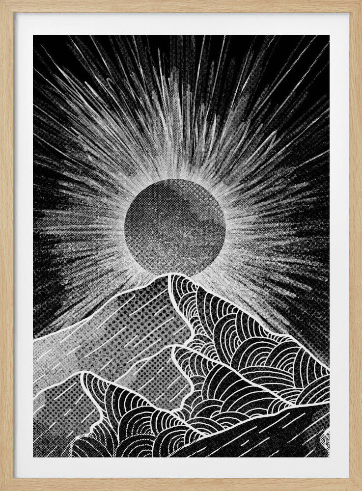 Der Sunburst Peak | Poster