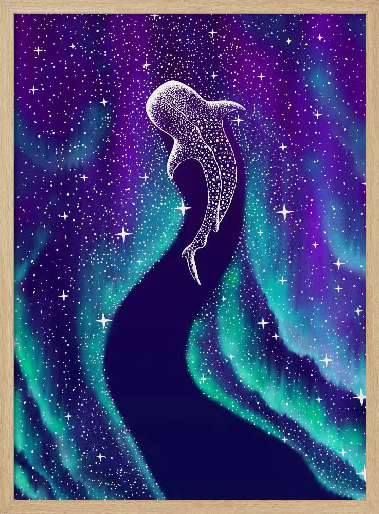 Sternenfresser im Nordlicht | Poster