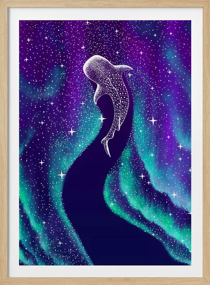 Sternenfresser im Nordlicht | Poster