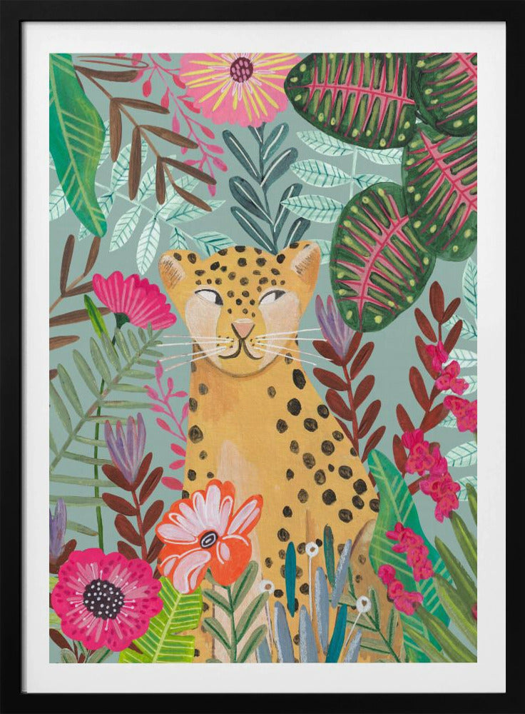 Leopard im Dschungel | Poster
