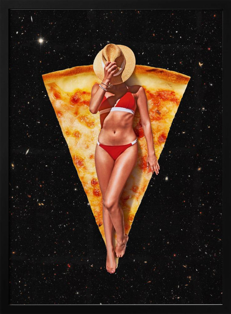 Pizza Sonnenbräune | Poster