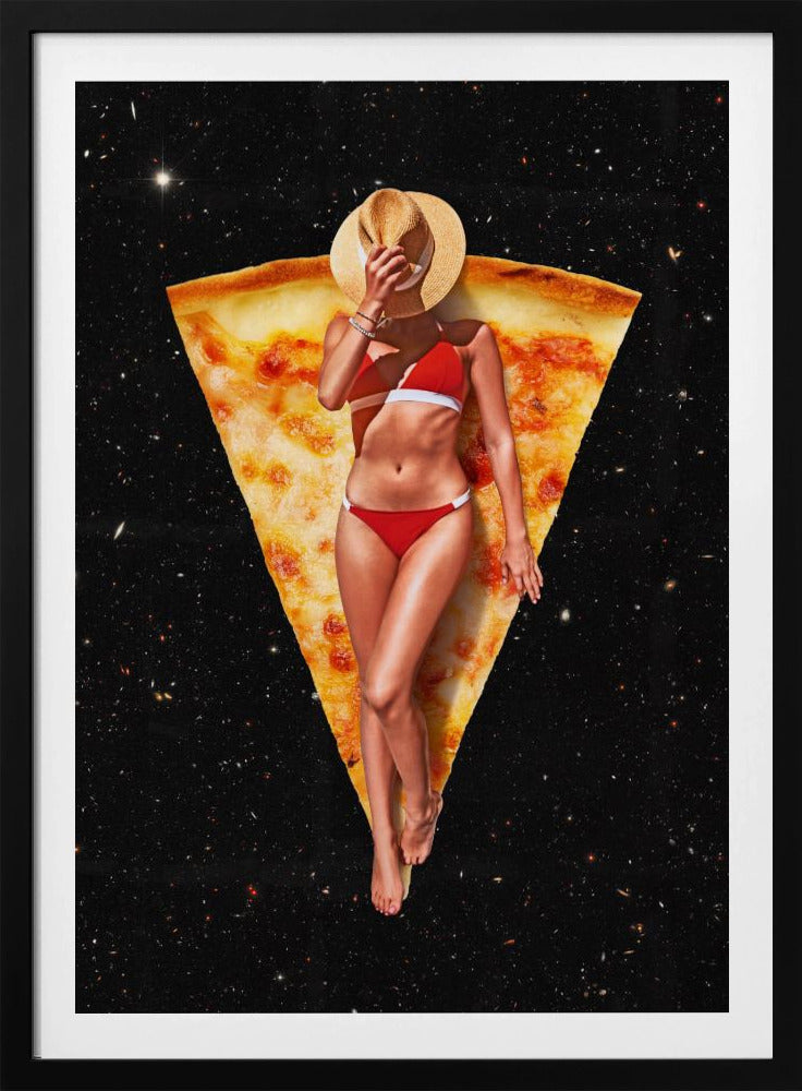Pizza Sonnenbräune | Poster