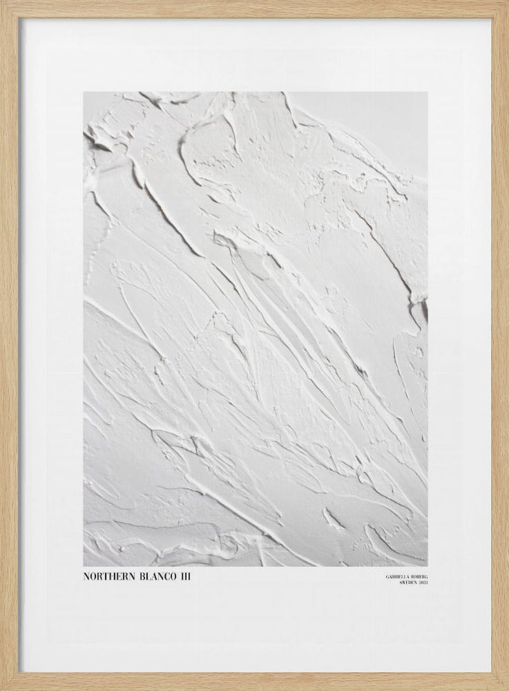 Northern Blanco Nr. III | Poster
