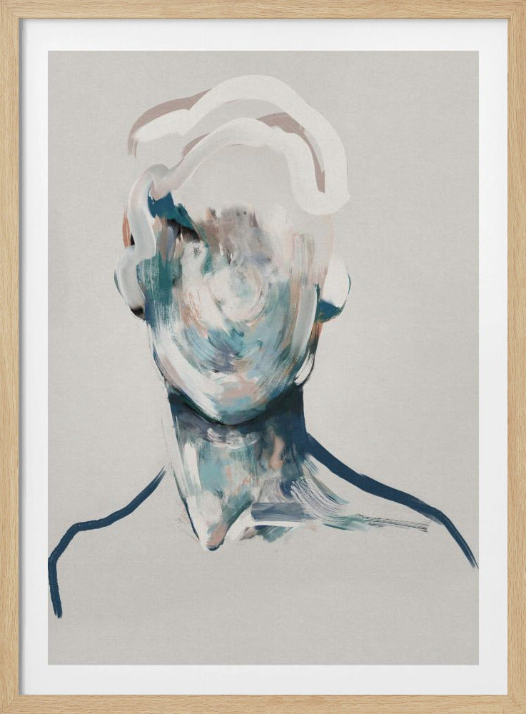 Portrait Noir Nr. I | Poster