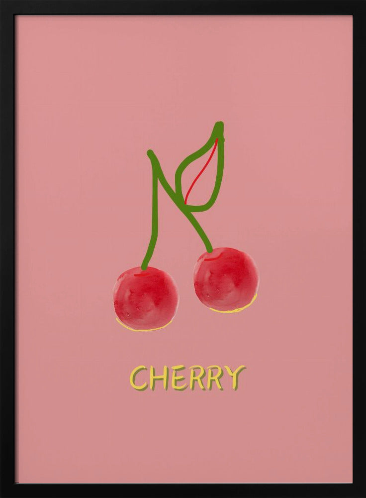 Kirsche in Pink | Poster