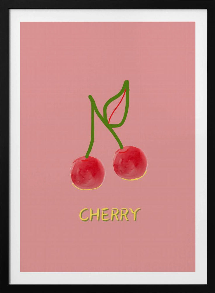 Kirsche in Pink | Poster