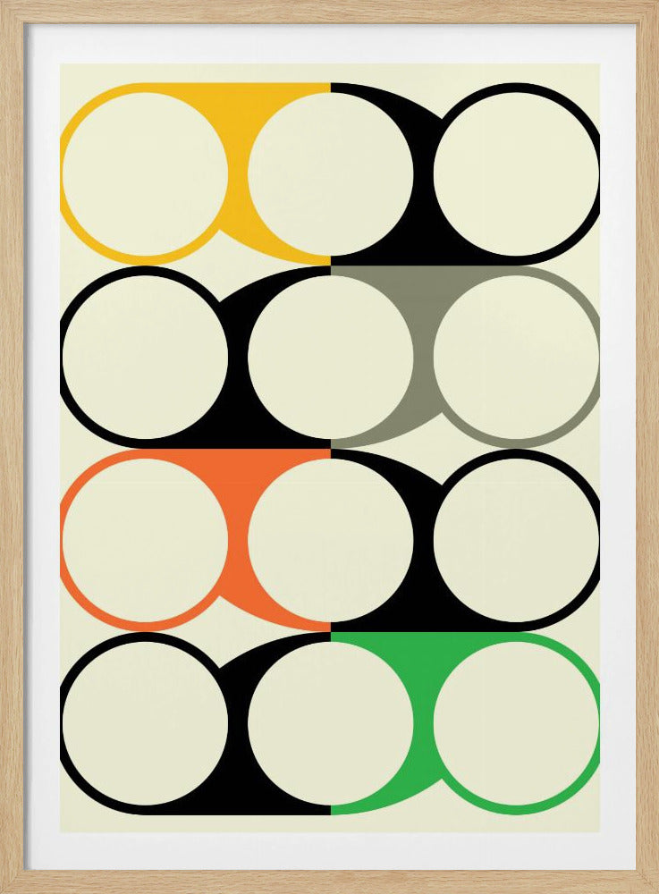 Geometrisches abstraktes Design | Poster