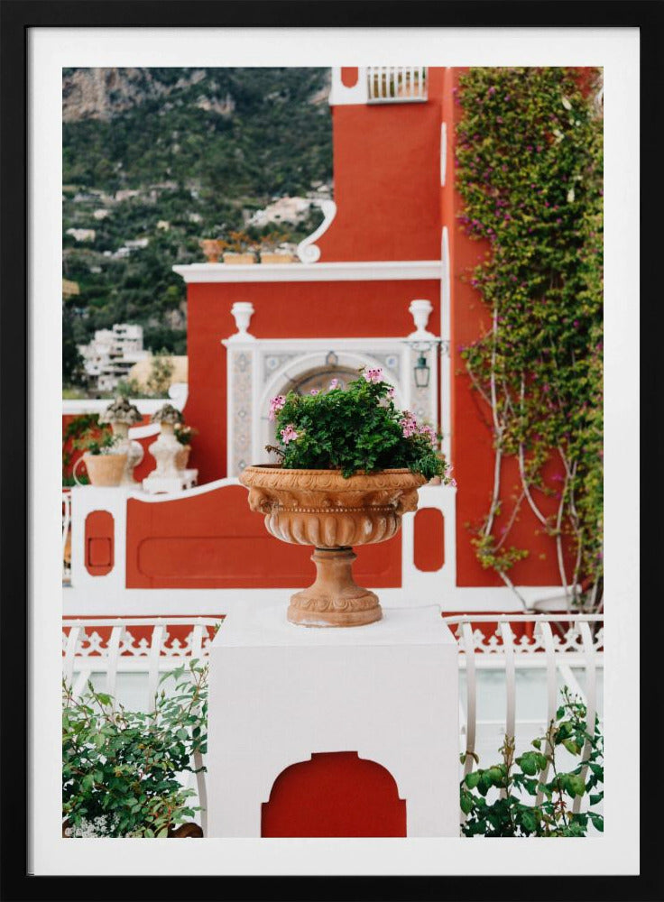 Regnerisches Positano IV | Poster